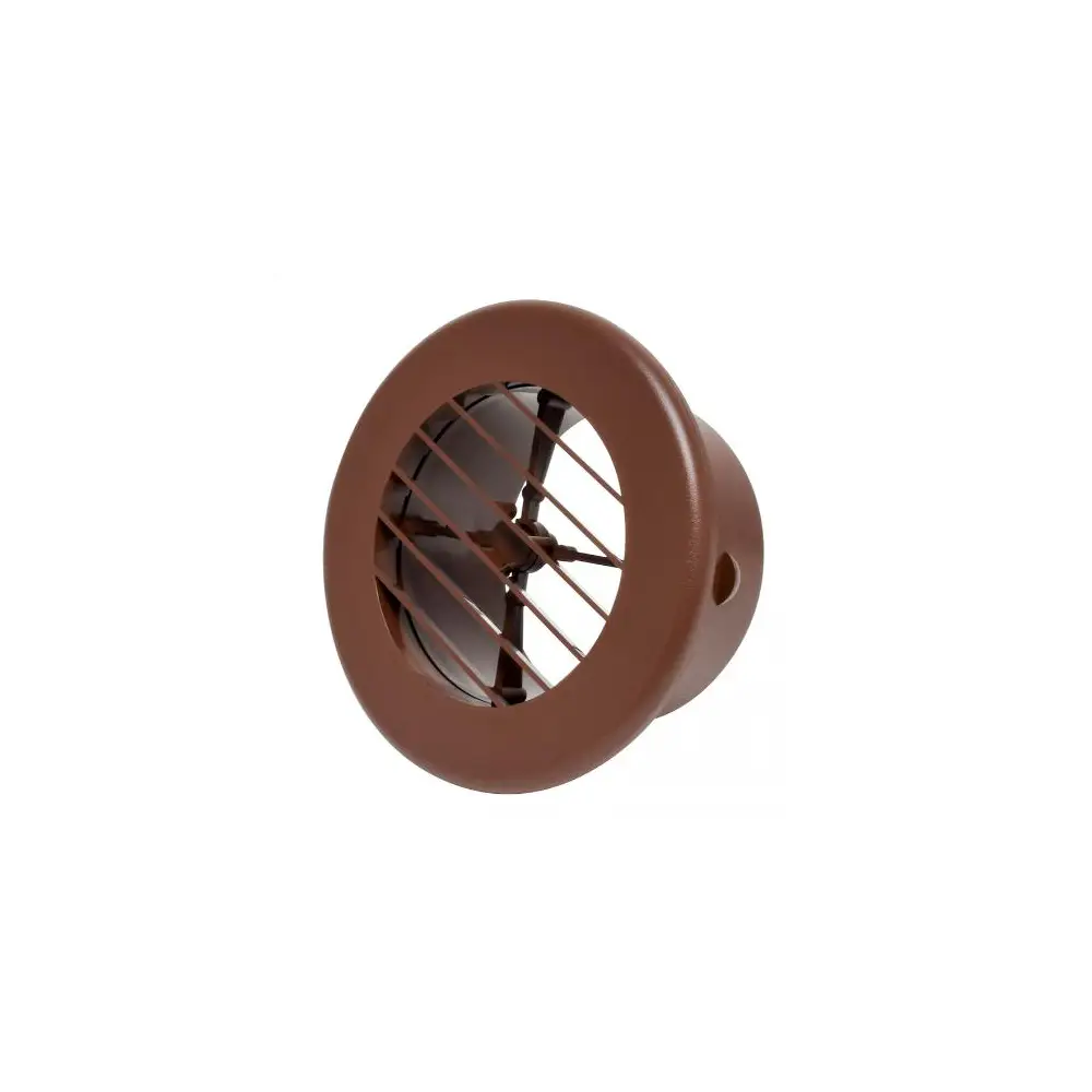 Rotating Heating & A/C Register w/out Damper - Walnut - VALA10-3347VP